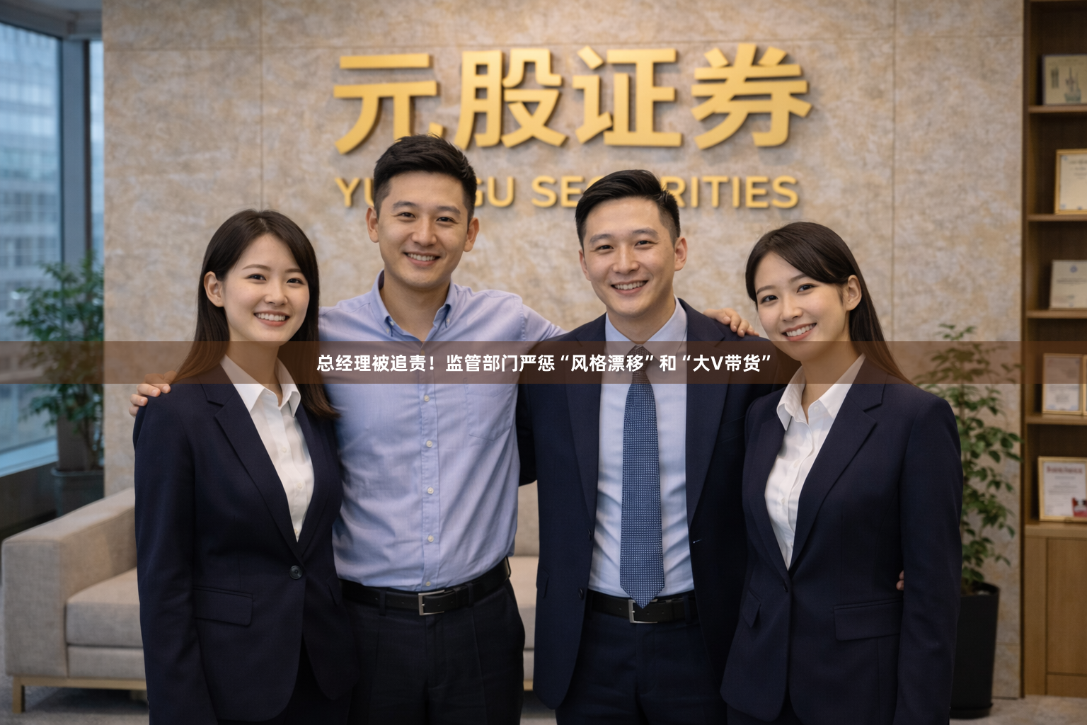 总经理被追责！监管部门严惩“风格漂移”和“大V带货”