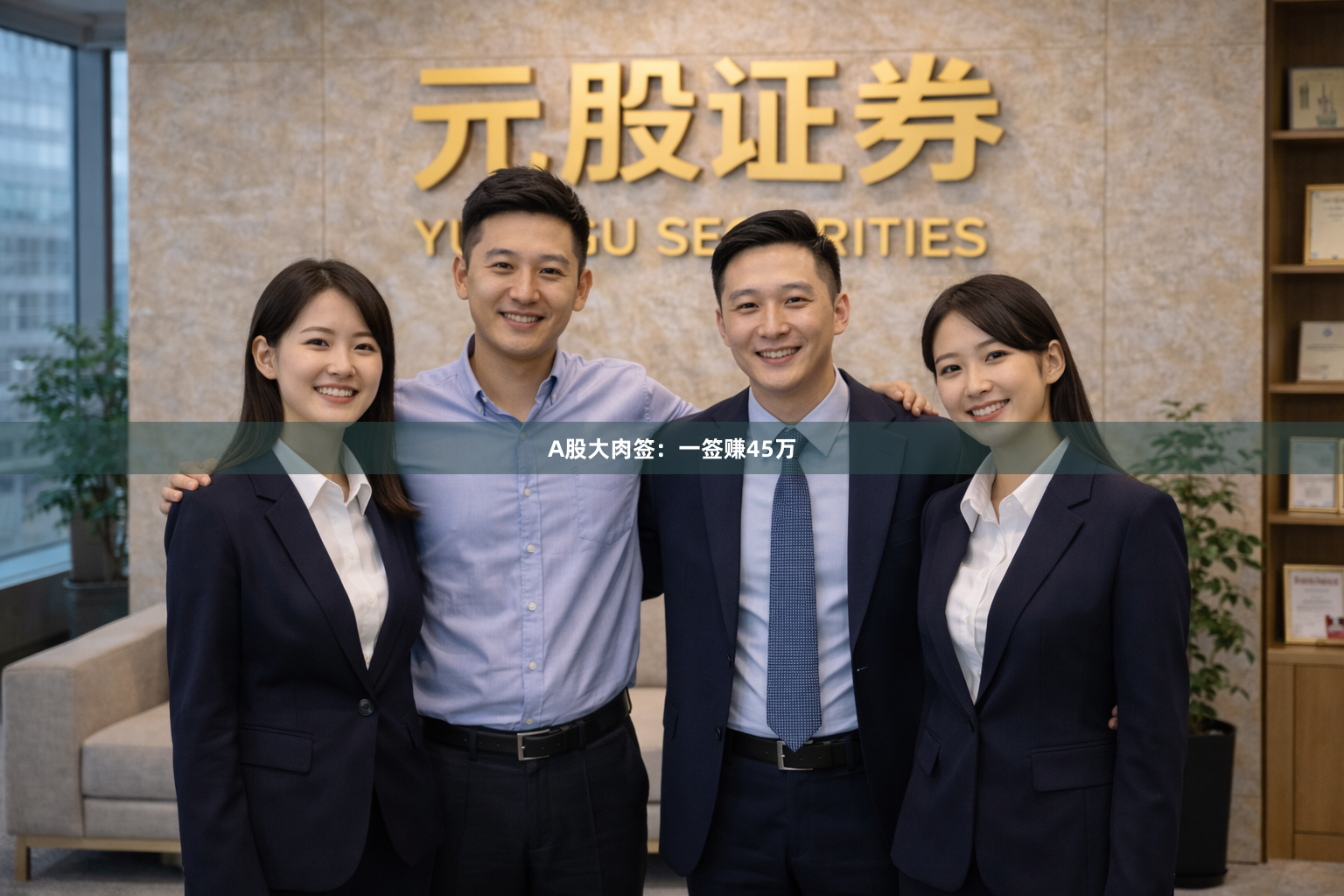 A股大肉签：一签赚45万